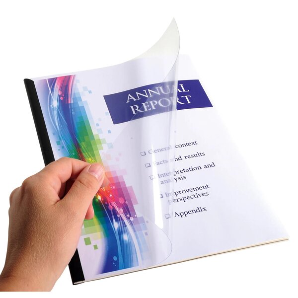 Kit De Présentation Serodo Pour Relier Jusqu'à 60 Feuilles A4. - Bleu - Exacompta