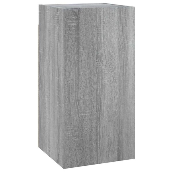 vidaXL Meubles TV Sonoma gris 30 5x30x60 cm Bois d'ingénierie