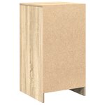 vidaXL Buffet en chêne Sonoma 40x41x75 cm en bois d'ingénierie