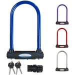 MASTER LOCK Antivol Vélo U [A Clé] - Idéal pour les Vélos, Vélos Electriques, VTT et autres