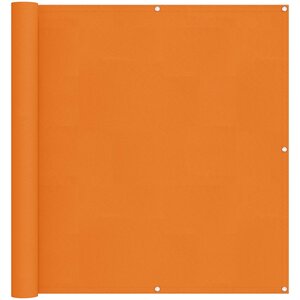 vidaXL Écran de balcon 110 x 600 cm Tissu Oxford Rectangulaire Orange