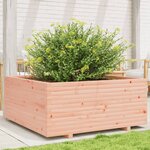 vidaXL Jardinière 110x110x49 5 cm bois massif de douglas