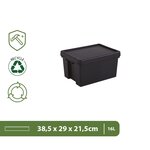 Pack and Move - Boîte Stockage Plastique - 29 x 38 5 x 21 5 cm - Stockage Outils Bricolage - Ultra Résistant - Réutilisable - 16L