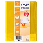 Protège-cahier translucide Kover® - 17x22cm - Couleurs assorties EXACOMPTA