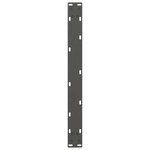 vidaXL Pieds de table basse Anthracite 2 pièces 70 x (30-31) cm Acier