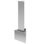 vidaXL Fontaine de jardin Argenté 37 7x32 6x110 cm Acier inoxydable