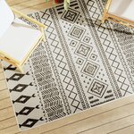 vidaXL Tapis intérieur extérieur à poils courts 160x230cm antidérapant