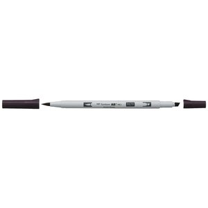 Marqueur base alcool double pointe abt pro 679 prune noire tombow