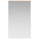 vidaXL Armoire Miroir de Salle de Bain Chêne artisan 30 x 10 5 x 50 cm