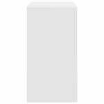 vidaXL Bureau Blanc 70 x 40 x 76 cm Bois d'ingénierie