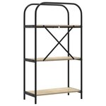 vidaXL Étagère Chêne sonoma 60 x 30 x 109 cm Bois d'ingénierie