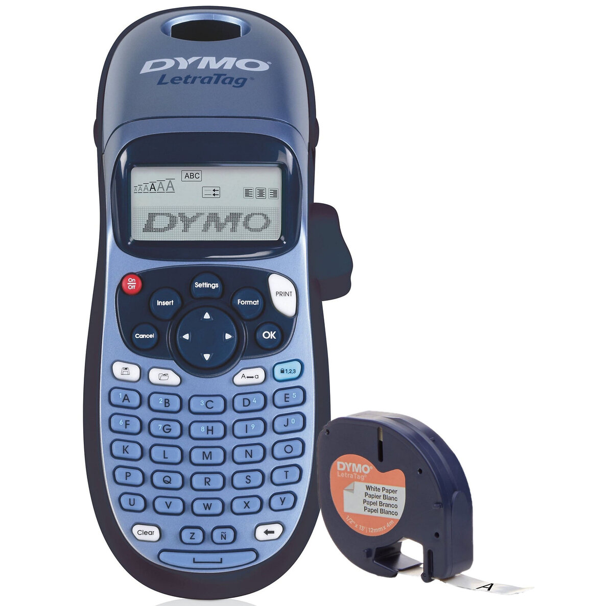 Etiqueteuse portable Dymo Letratag LT100H sur