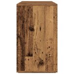 vidaXL Buffet en Bois Ancien Bois ancien Bois massif récupéré