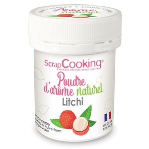 Arôme alimentaire naturel en poudre 15 g - Litchi