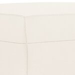 vidaXL Banc Crème 70x35x41 cm Similicuir