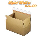 Lot de 10 boîte postale autocollante spid'boite 00 format 230x160x100 mm