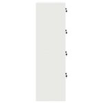 vidaXL Cabinet de Dossier Jaune moutarde 44 x 50 x 106.5 cm