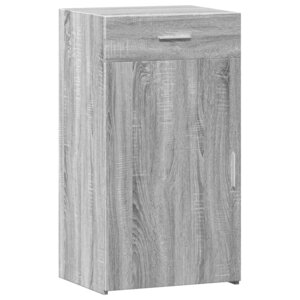 vidaXL Buffet sonoma gris 50x42 5x93 cm bois d'ingénierie