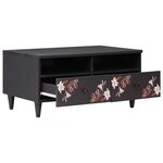 vidaXL Table basse Multicolore 80 x 54 x 40 cm Bois de mangue massif