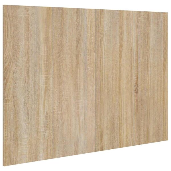 vidaXL Tête de lit Chêne sonoma 120x1 5x80 cm Bois d'ingénierie