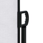 vidaXL Auvent latéral rétractable blanc 180x500 cm