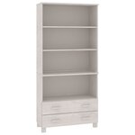 vidaXL Buffet HAMAR Bois massif de pin Blanc