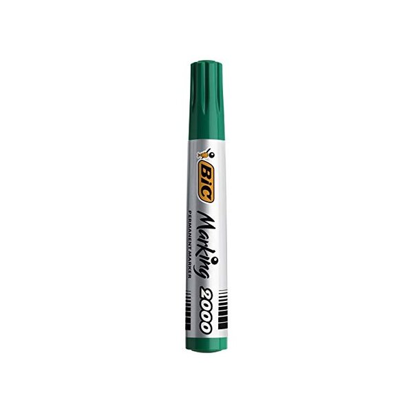 Marqueur Permanent MARKING 2000 pointe Ogive Large Vert BIC