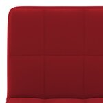 vidaXL Tabourets de bar lot de 2 rouge bordeaux velours