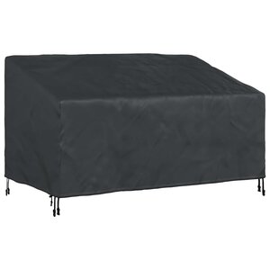 vidaXL Housse de banc de jardin 160 x 100 x 61 / 89 cm Tissu Oxford 600D