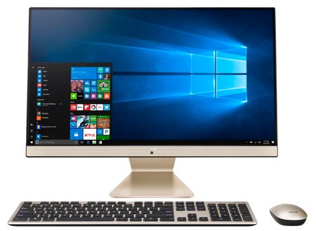 Asus m241dak-wa173t amd ryzen™ 5 60 5 cm (23.8") 1920 x 1080 pixels 8 go ddr4-sdram 256 go ssd pc all-in-one windows 10 home wi-fi 5 (802.11ac) blanc