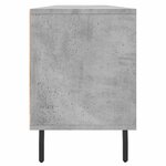 vidaXL Meuble TV gris béton 150x30x44 5 cm bois d'ingénierie