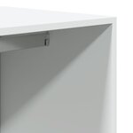 vidaXL Garde-robe blanc 80x50x200 cm bois d'ingénierie
