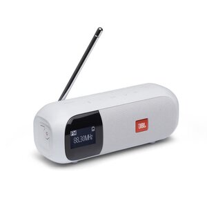 JBL Tuner 2 Radio portable DAB/DAB+/FM avec Bluetooth - Blanc