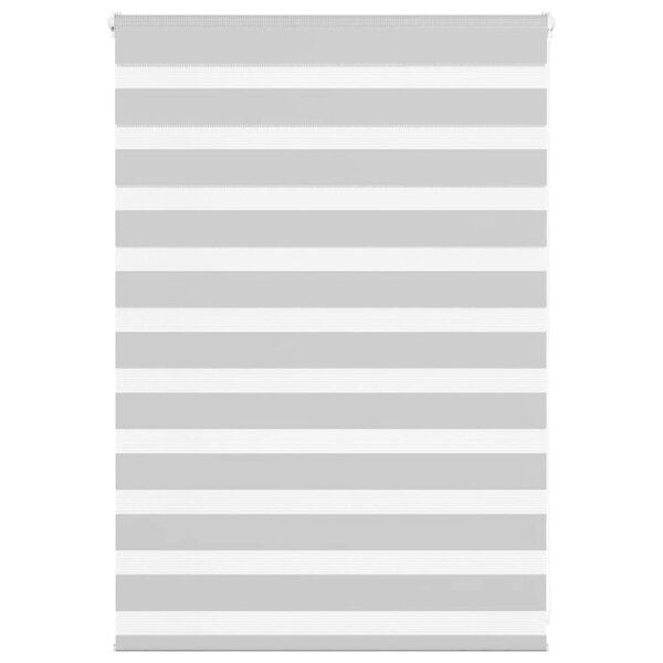 vidaXL Store zèbre gris clair largeur du tissu 90 9 cm polyester