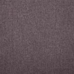 vidaXL Canapé à 2 places tissu taupe