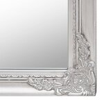 vidaXL Miroir sur pied Argenté 40x160 cm
