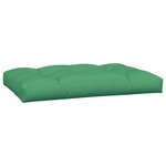 vidaXL Coussins de palette lot de 3 vert tissu