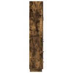 vidaXL Ensemble de Meubles 2 Pièces Chêne fumé 66 x 34 5 x 87 cm