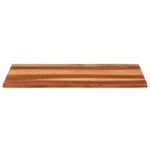 vidaXL Dessus de table Bois solide 25-27 mm 60x90 cm