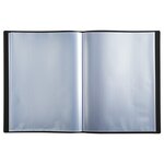 Protège-documents en polypropylène souple OPAK 200 vues - A4 - Noir x 8 EXACOMPTA