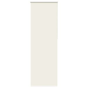 vidaXL Store enrouleur occultant blanc cassé 75x210cm largeur du tissu