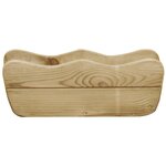 vidaXL Lit surélevé de jardin 50x18x18 cm Bois de pin imprégné