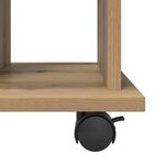 vidaXL Armoire roulante chêne artisanal 60x45x60 cm bois d'ingénierie