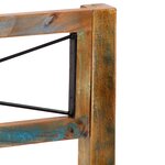 vidaXL Cadre de lit bois de récupération massif 160x200 cm