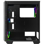 XIGMATEK BOITIER PC Beast - Moyen Tour - RGB - Noir - Verre trempé - Format ATX (EN42876)