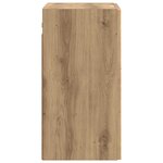 vidaXL Armoire Murale Chêne artisanal 59 x 31 x 60 cm