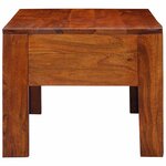 vidaXL Table basse 90x50x40 cm bois d'acacia massif