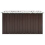 vidaXL Boîte de rangement de jardin Marron 171x99x93 cm