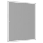 vidaXL Moustiquaire pour fenêtres Blanc 100x120 cm