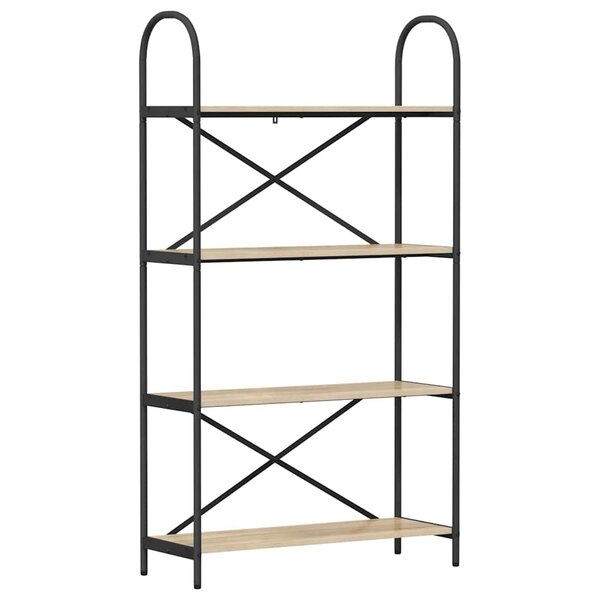 vidaXL Étagère Chêne Sonoma 80 x 30 x 146 cm Bois d'ingénierie